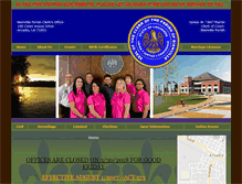 Tablet Screenshot of clerk.bienvilleparish.org
